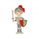 Knight Shining Armor Stitched 5_5 Inch