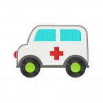 Mini Ambulance Stitched 5_5 Inch