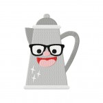 Tall Coffee Pot Man 5_5 Inch