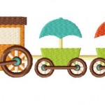 Toy Train Stitched 5_5 Inch