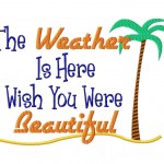 Weather is Here 6X10 Hoop