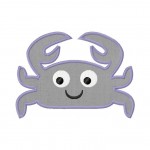 Baby Crab Applique 6 Inch