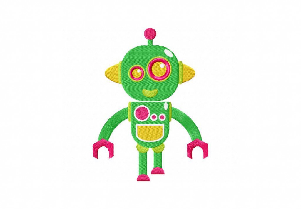 Walking Robot Machine Embroidery Design Daily Embroidery