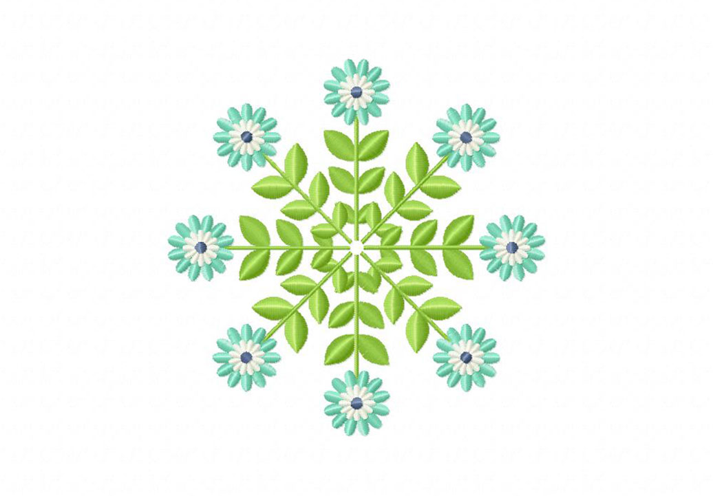 Teal round machine embroidery design daily embroidery Teal round machine embroidery design daily embroidery