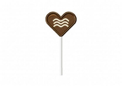 Heart lollipop waves machine embroidery design daily embroidery Heart lollipop waves machine embroidery design daily embroidery
