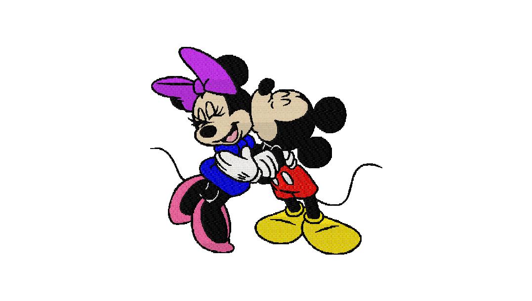 Mickey Embroidery Design Disney Embroidery Design Disney I Love My Girlfriend Embroidery Design 4x4 and 5x7 Hoop Love Embroidery Designs