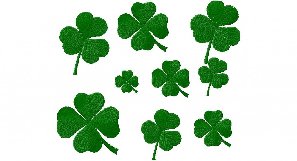Free St Patrick’s Day Clovers Machine Embroidery Design – Daily Embroidery