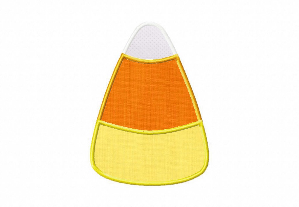 Candy corn applique machine embroidery design for gold members  daily Candy corn applique machine embroidery design for gold members  daily