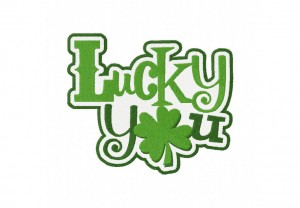 Lucky You Stitched 6 Inch