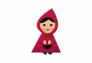 Red Riding Hood Stitched 5_5 Inch