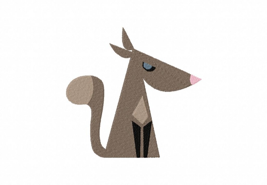 Red Riding Hood Big Bad Wolf Machine Embroidery Design