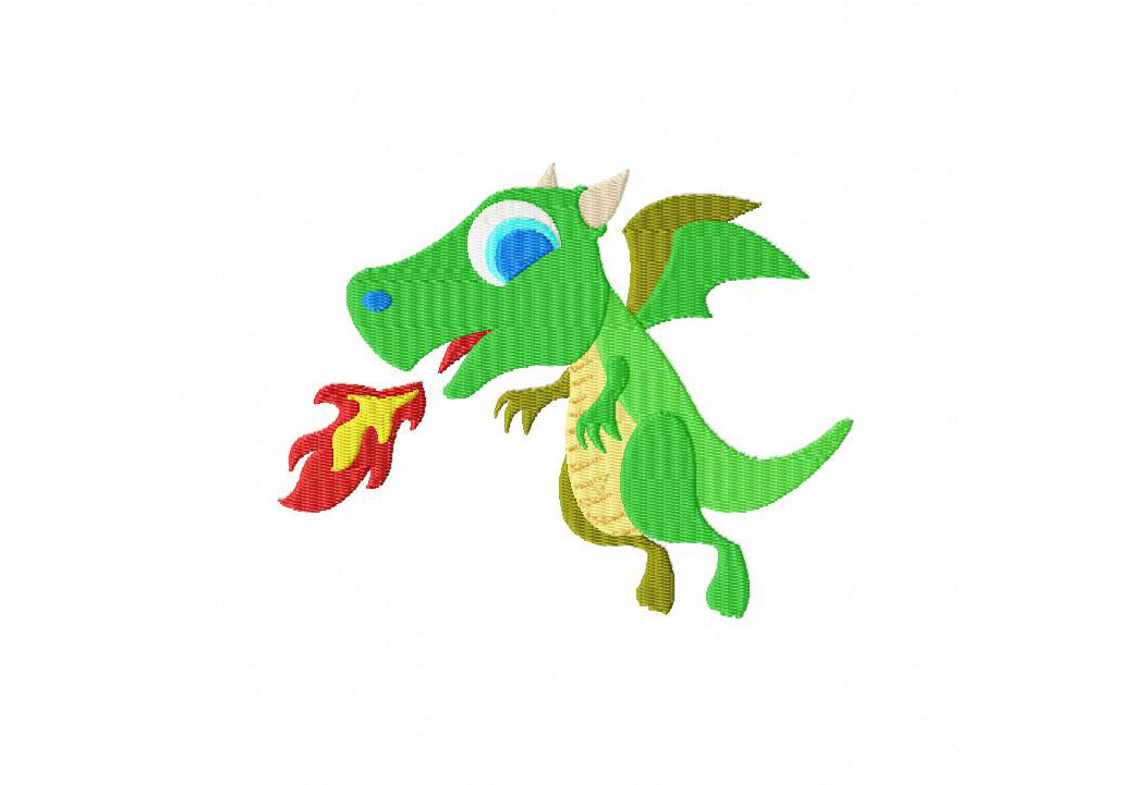 Dragon Machine Embroidery Design