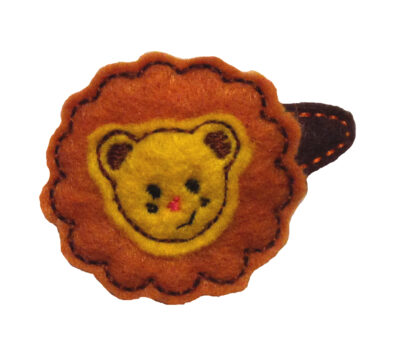 In The Hoop Lion Barrette Cover