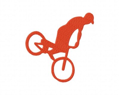 Freestyle Bike Machine Embroidery Design