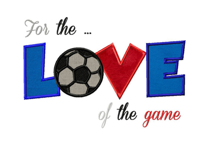 For the Love of the Game Soccer