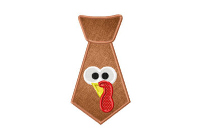 Turkey Tie Applique