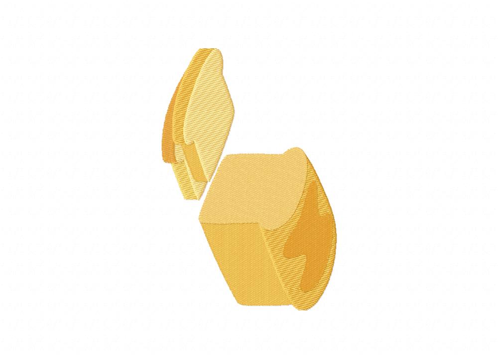 Loaf Bread Includes Both Applique and Stitched - Image 3