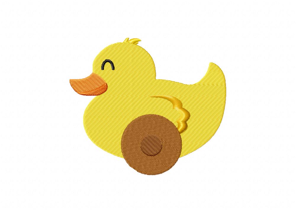 Duck Toy Machine Embroidery Design Daily Embroidery