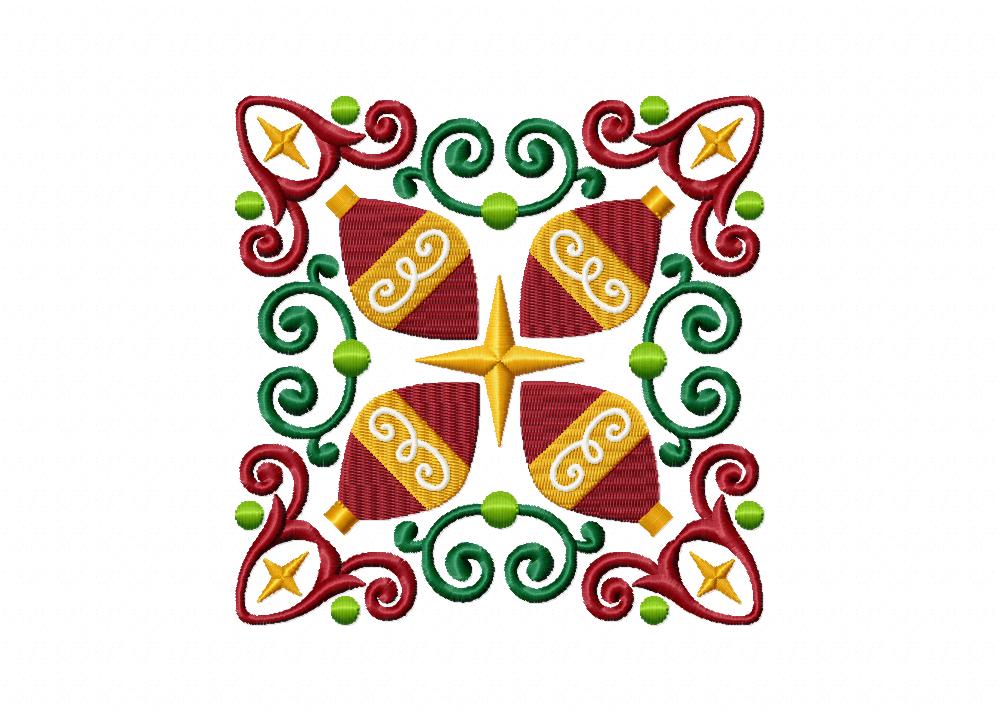 Celebration Light Block Machine Embroidery Design