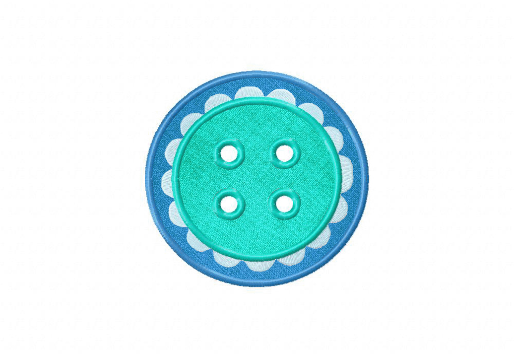 Button 14 includes Applique and Stitched