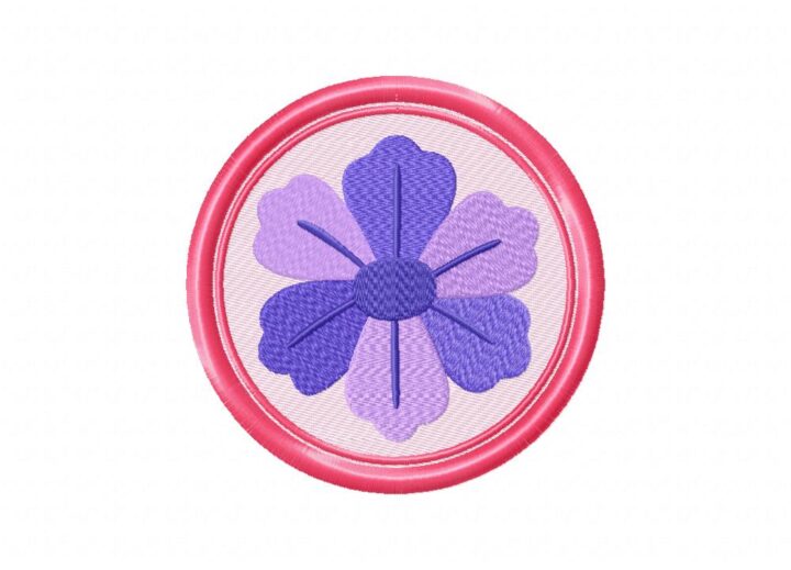 Pink Blossom Floral Embroidered Cutout Teddy main image 1