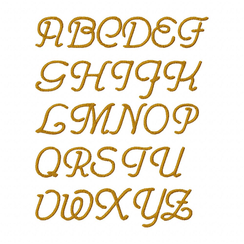 Fiona Font Embroidery Font Set - Image 3