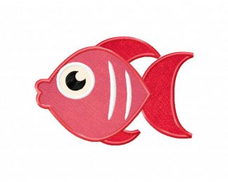 Fish 2 includes applique and stitched daily embroidery Fish 2 includes applique and stitched daily embroidery