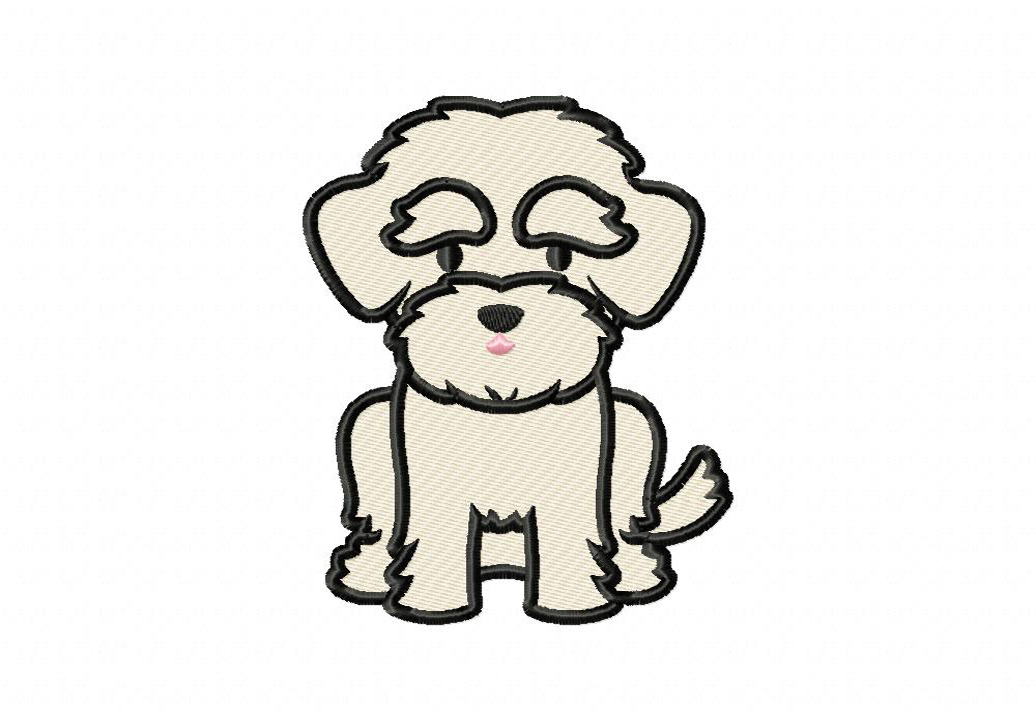 Maltese Machine Embroidery Design