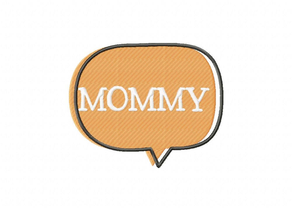 Mommy machine embroidery design daily embroidery Mommy machine embroidery design daily embroidery