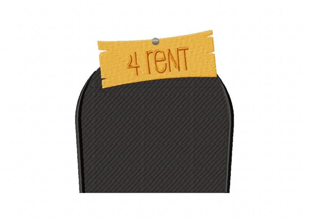 Mouse Hole For Rent Machine Embroidery Design