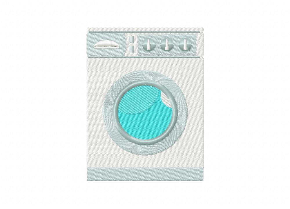 Washing Machine Machine Embroidery Design Daily Embroidery