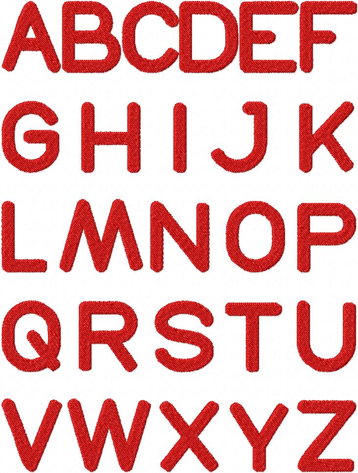 Young Forever Embroidery Font Set - Image 3