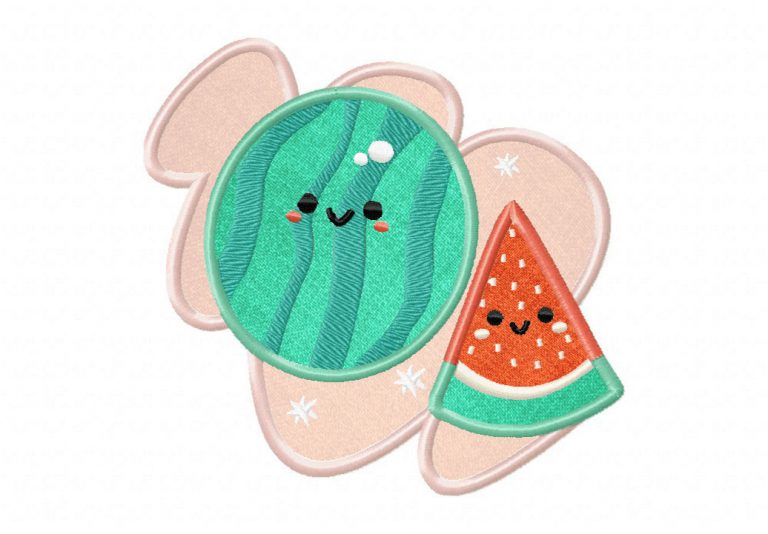 Watermelon embroidery design  daily embroidery Watermelon embroidery design  daily embroidery