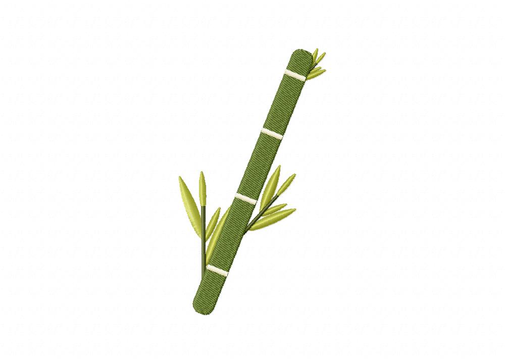 Bamboo Embroidery Design