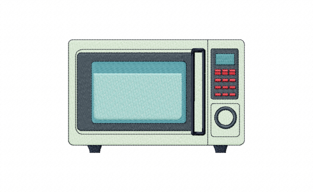 Microwave Stitched Embroidery Design – Daily Embroidery