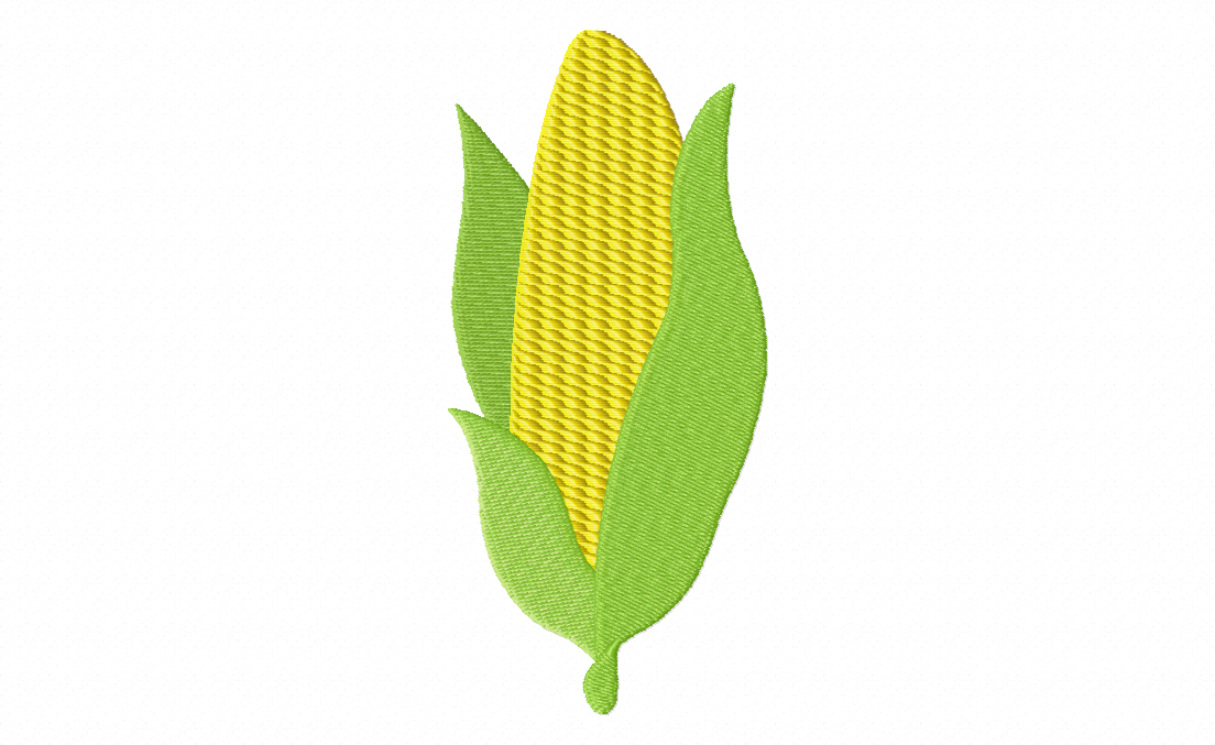 Simple Corn Stitched Embroidery Design