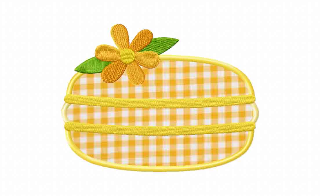 Sweet Macaron Appliqué Embroidery Design