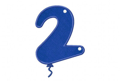 FREE Balloon Two Appliqué Embroidery Design
