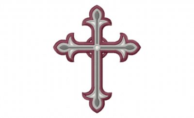 FREE Baroque Cross Stitched Embroidery Design